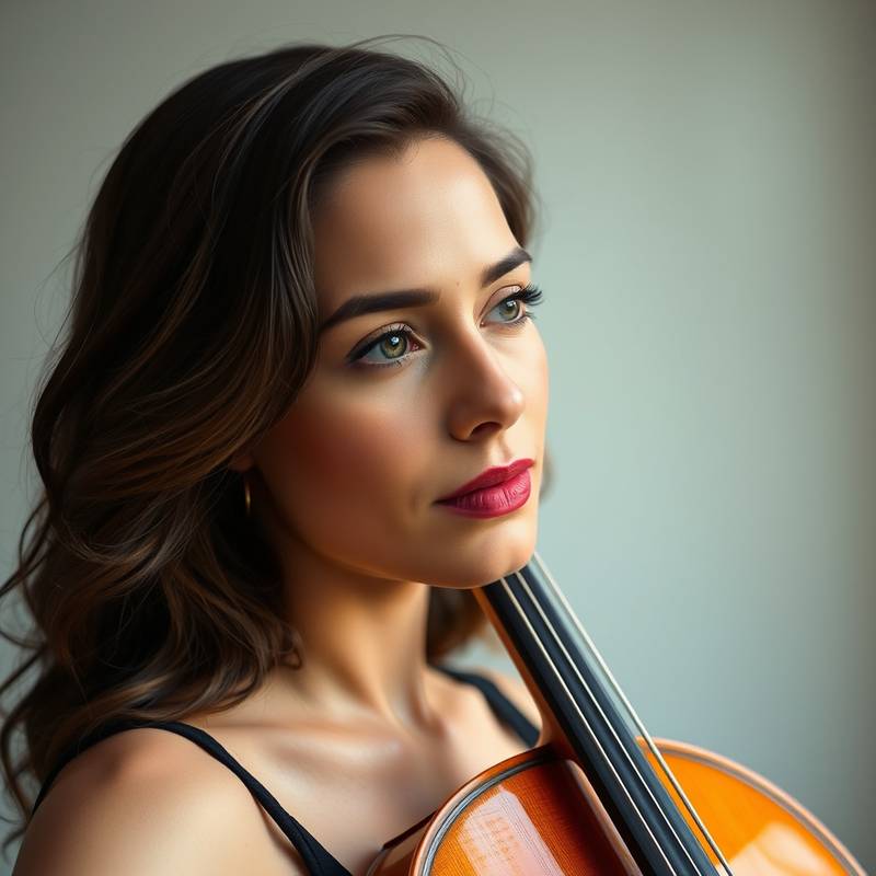 Professionelles Portrait eines Musikers, aufgenommen von Anna Meier.