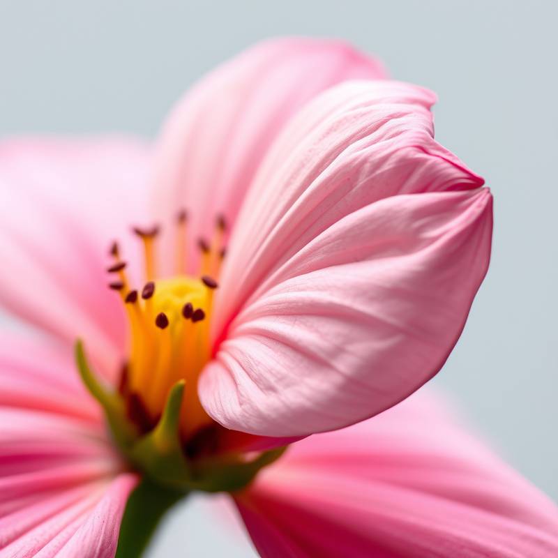 Studentenarbeit: Detailaufnahme einer Blume